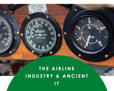The Airline Industry Needs An Update : Still Using Ancient IT